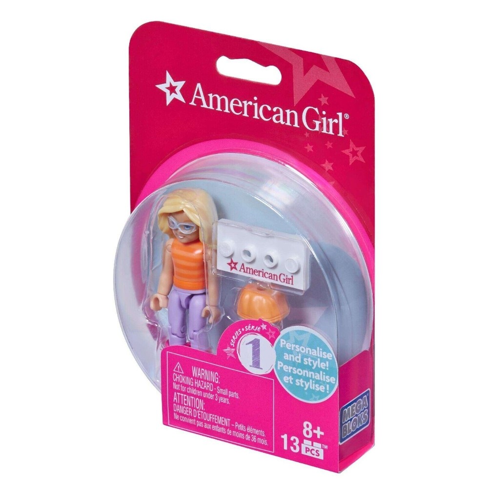 American Girl Mega Bloks Series 1 Figures LOT OF 3 RARE - See pictures - Picture 8 of 10